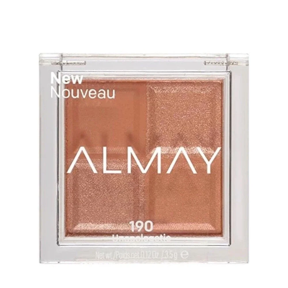 Almay Eyeshadow Single 190 Unapologetic Brown Matte Pressed Powder Y2K Makeup